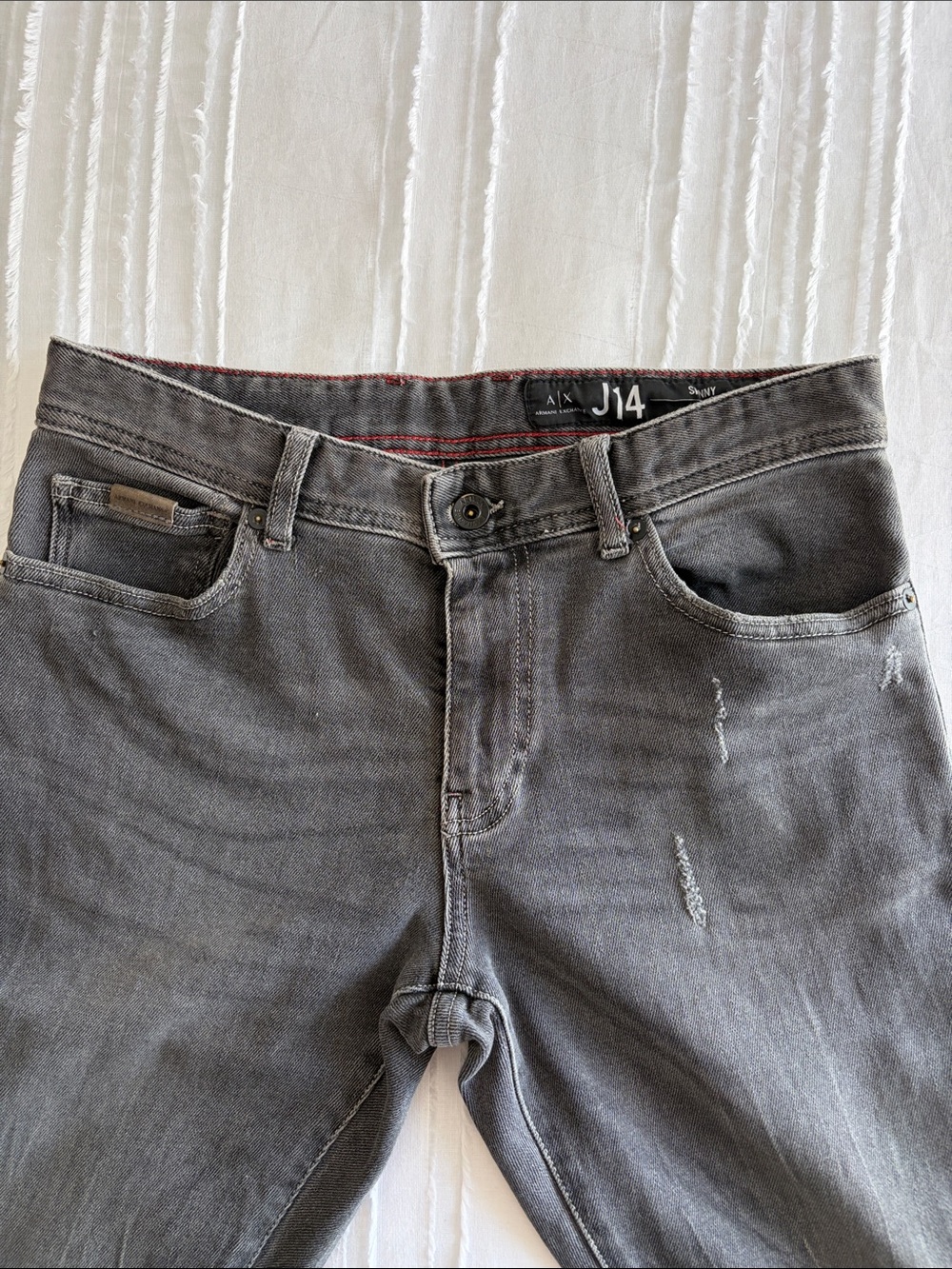 Young man jeans